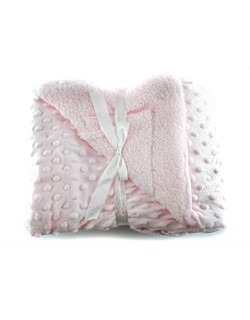 Cobertor de bolha de ovelha rosa