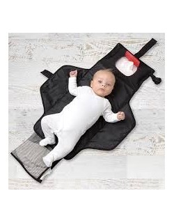 Trocador de bebê portátil, Ryco, fralda de bebê dobrável viagem colchão impermeável limpa a massa de fraldas com o