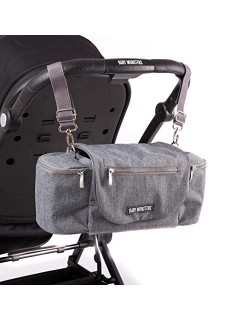 Baby Monsters - Stroller Bag Modelo Andorra Grey-danielstore