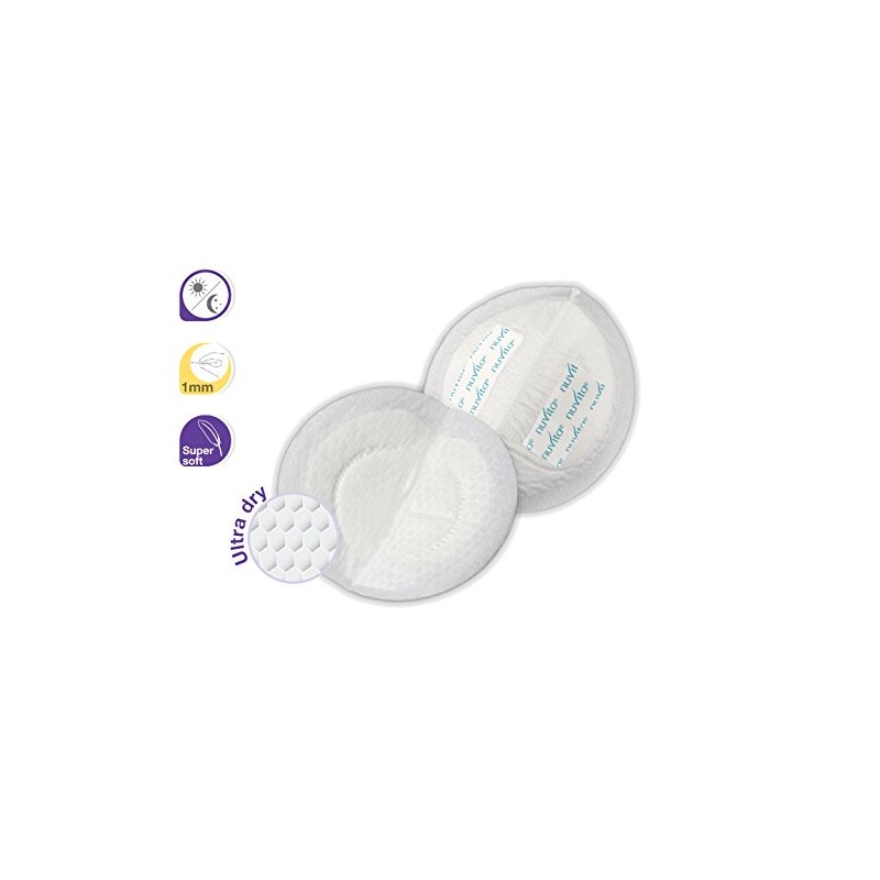 Nuvita 1202 – Discos absorbentes de lactancia para el día y la noche