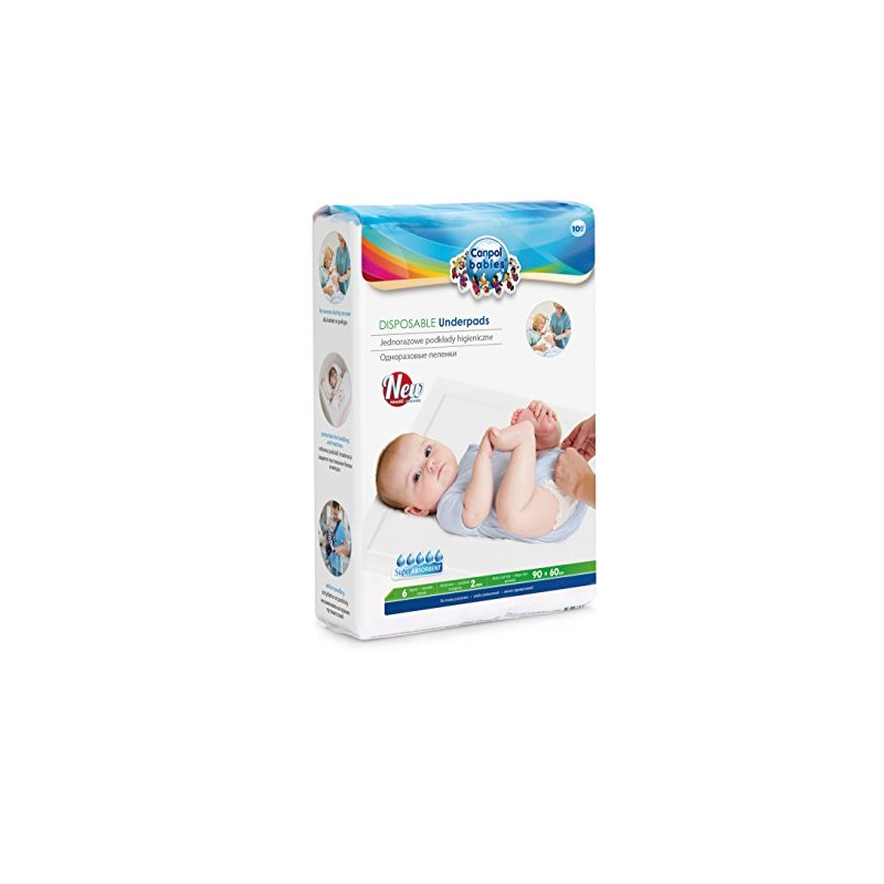 Canpol Babies CB78002U - Pack de 10 empapadores desechables