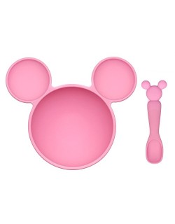 Cuenco con ventosa -Set de Silicona Minnie Mouse Disney