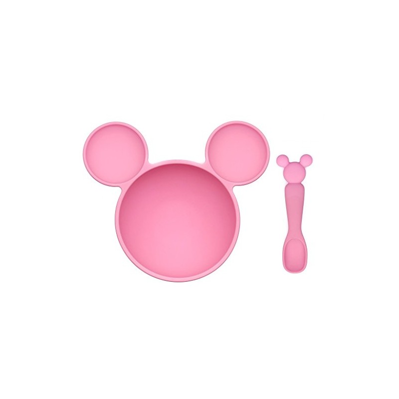 Cuenco con ventosa -Set de Silicona Minnie Mouse Disney