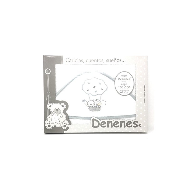 Banho maxicapa, 100 x 100 cm, Cor Branca - Cinza