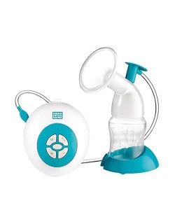 SARO 2610– Extractor eléctrico de leche materna con adaptador de silicona, motor ultrasilencioso y función de succión automática