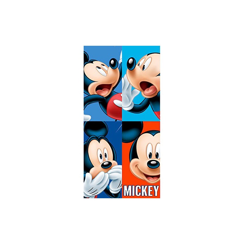 Toalla Mickey Disney Faces algodon