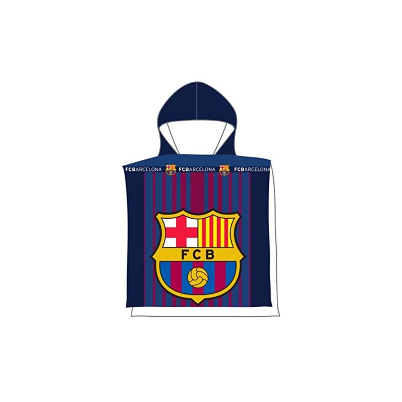 Poncho de toalha do FC Barcelona