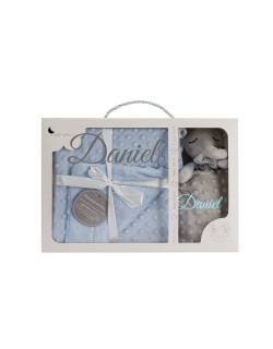 copy of Cobertor personalizado + Conjunto Dou Dou com nome bordado- Danielstore