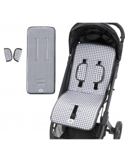 Colchoneta Universal Silla de Paseo Bebé Interbaby 84x34 cm Transpirable