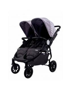 Silla Gemelar Easy Twin 4 Chasis Negro  Baby Monsters